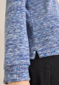 Softes Melange Ripp-Shirt