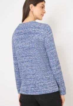 Softes Melange Ripp-Shirt