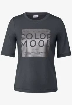 Softes Shirt mit Folienprint