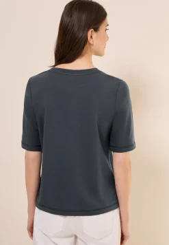 Softes Shirt mit Folienprint