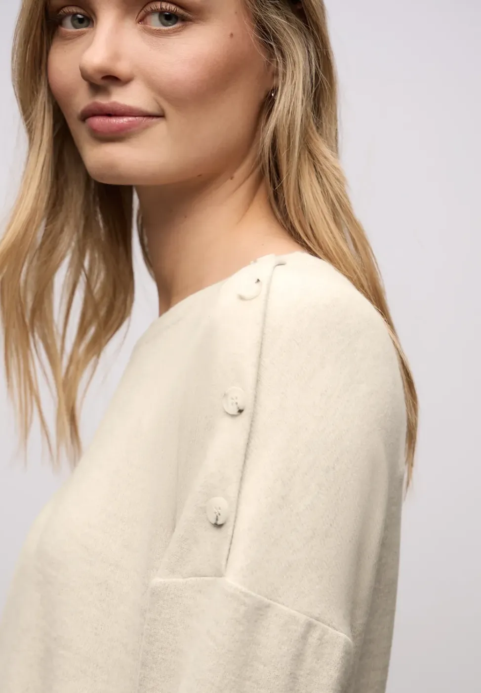 Softes Shirt mit Knöpfen