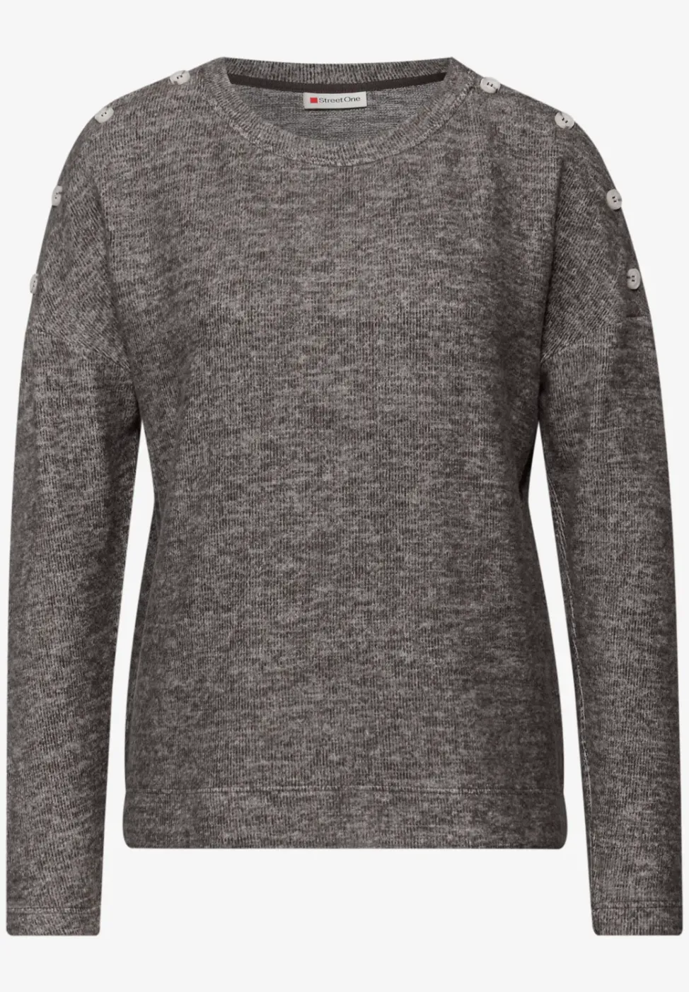 Softes Shirt mit Knöpfen