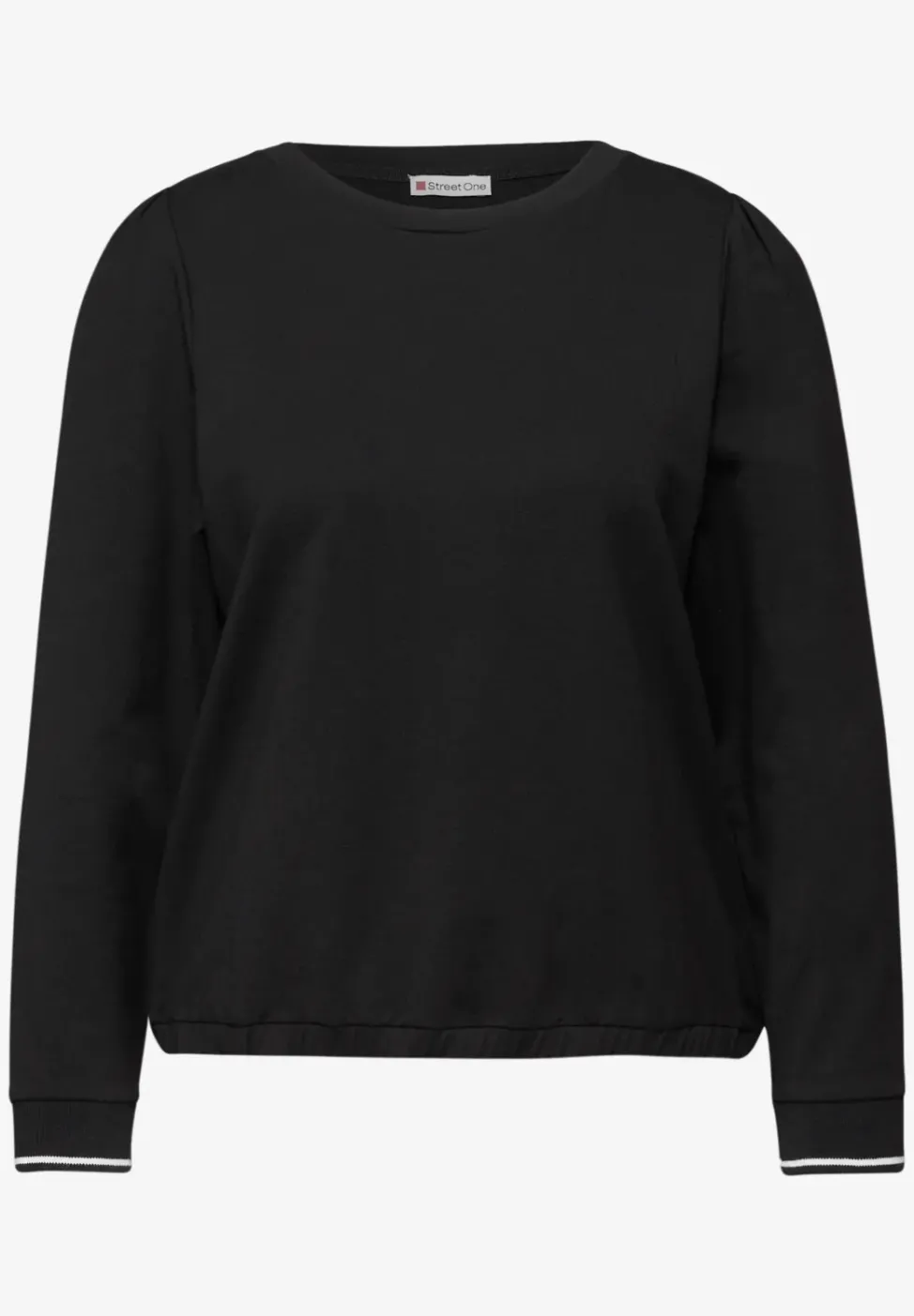 Softes Shirt mit Rippdetails