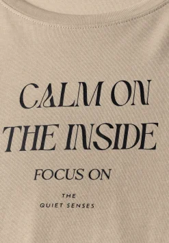 Softes Shirt mit Wording