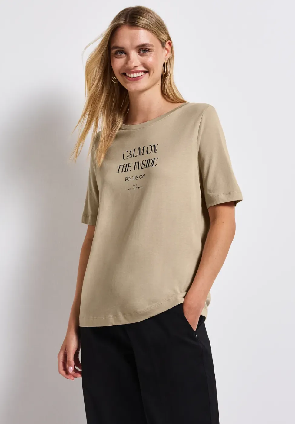 Softes Shirt mit Wording