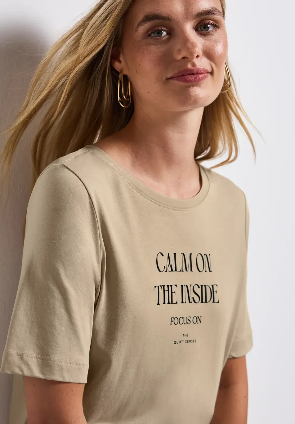 Softes Shirt mit Wording