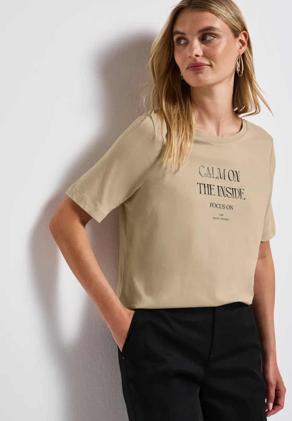 Softes Shirt mit Wording