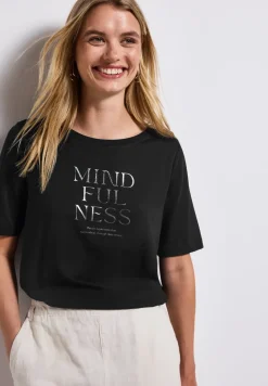 Softes Shirt mit Wording