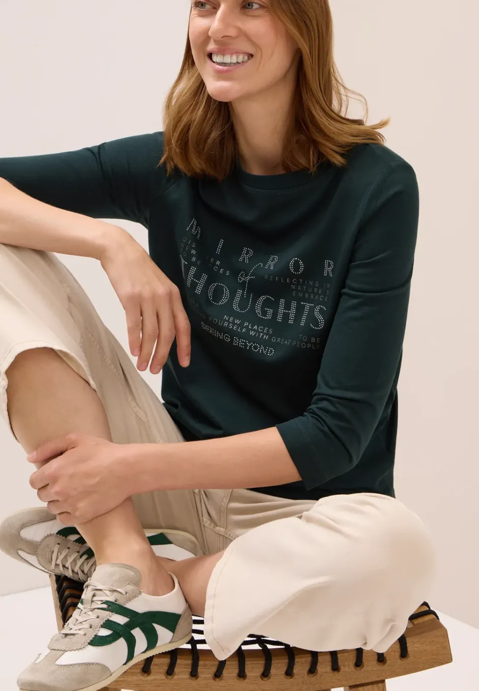 Softes Shirt mit Wording