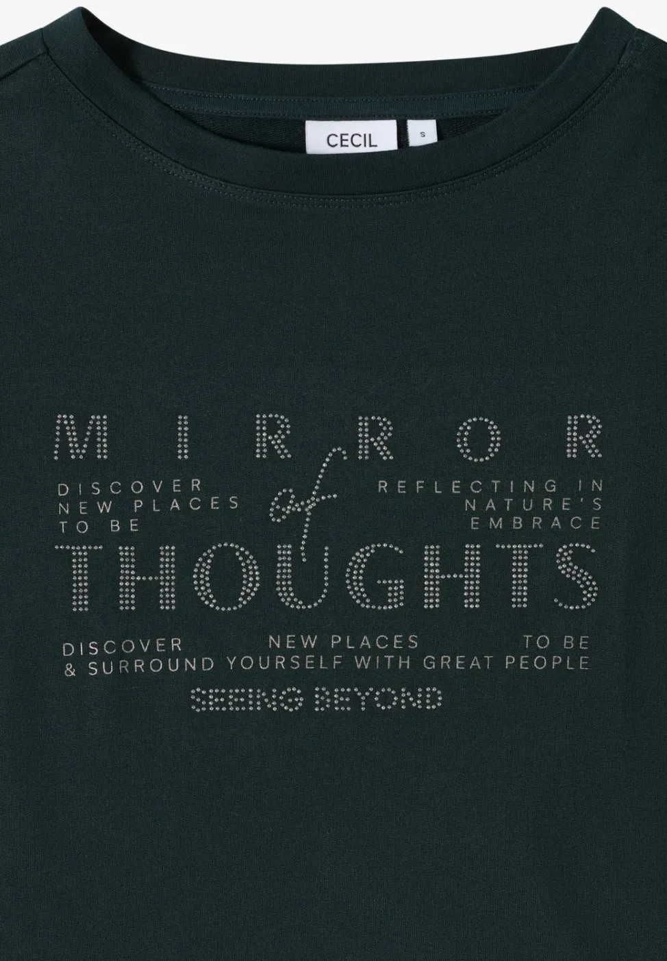 Softes Shirt mit Wording