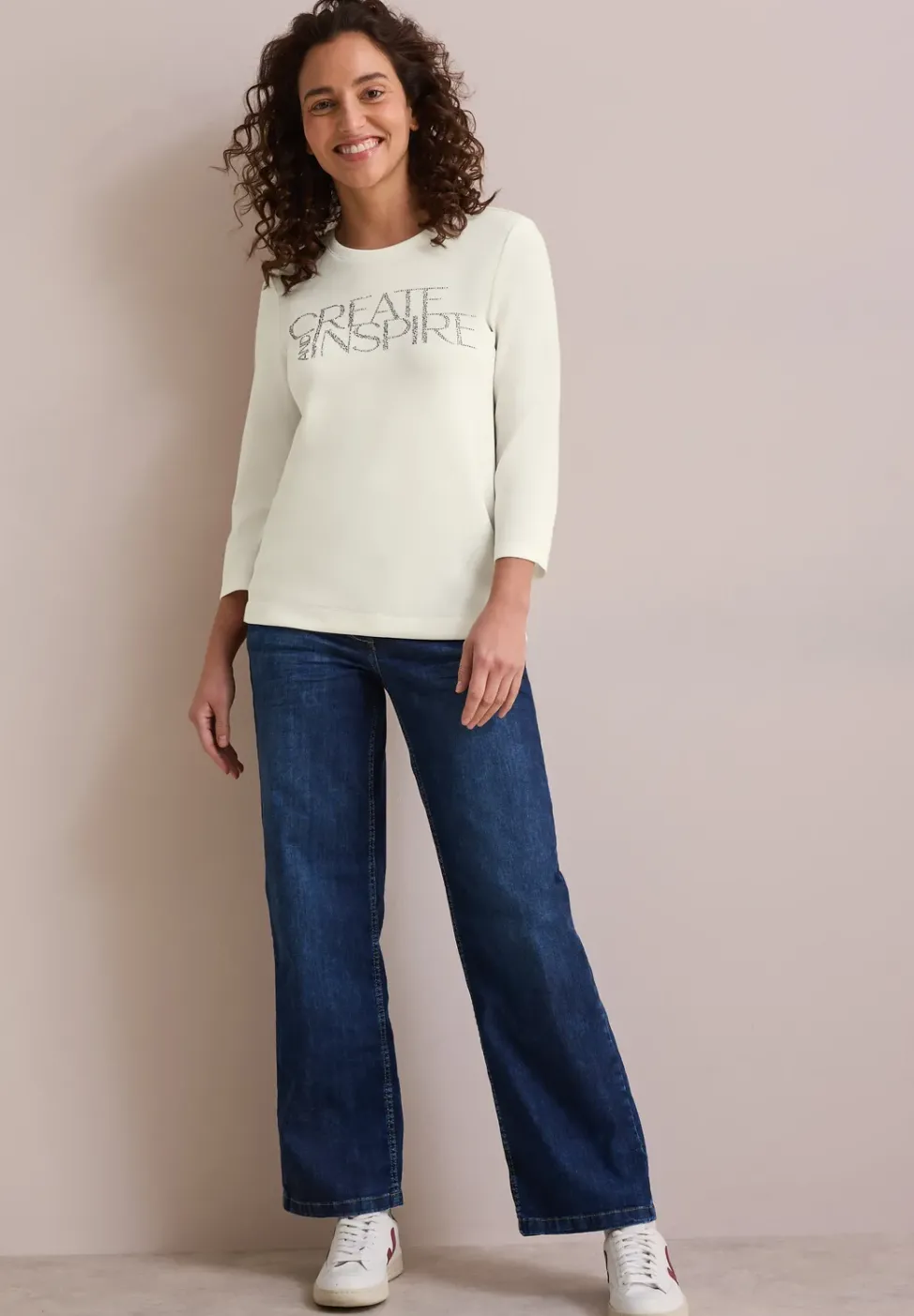 Softes Shirt mit Wording
