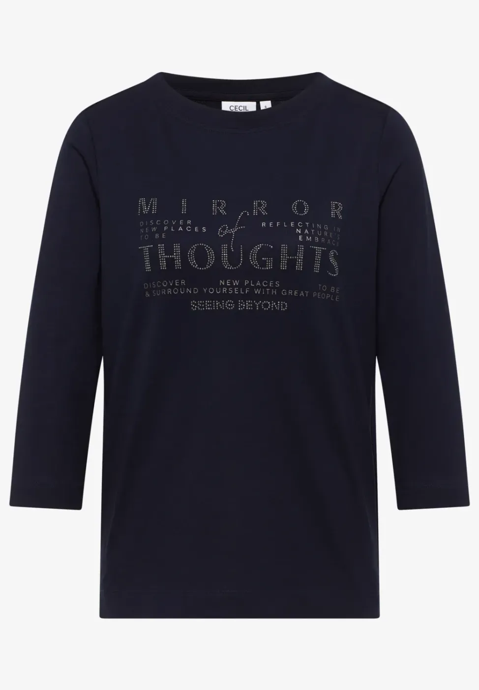 Softes Shirt mit Wording