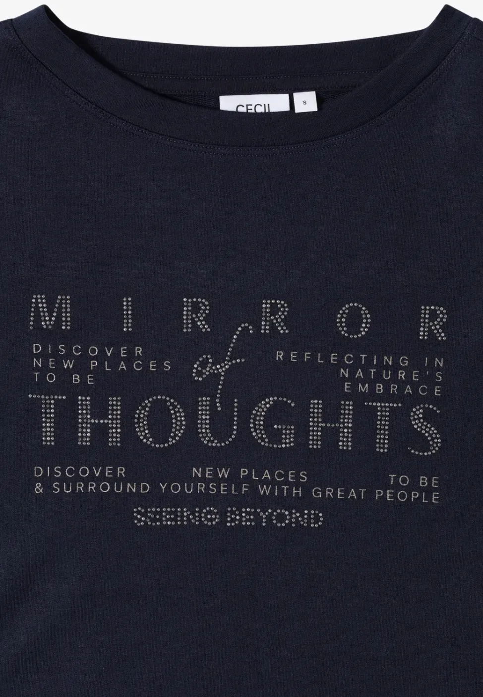 Softes Shirt mit Wording