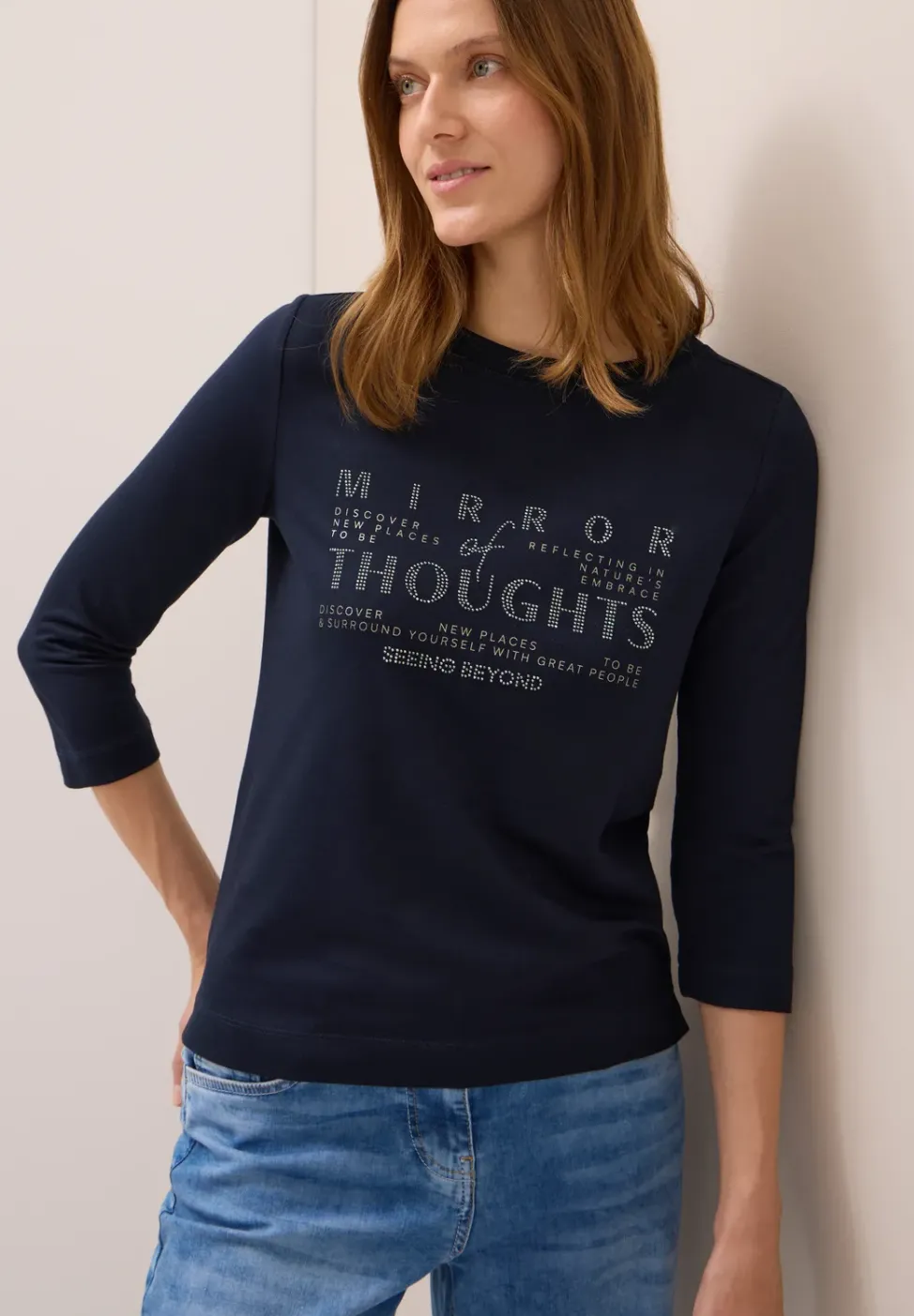 Softes Shirt mit Wording