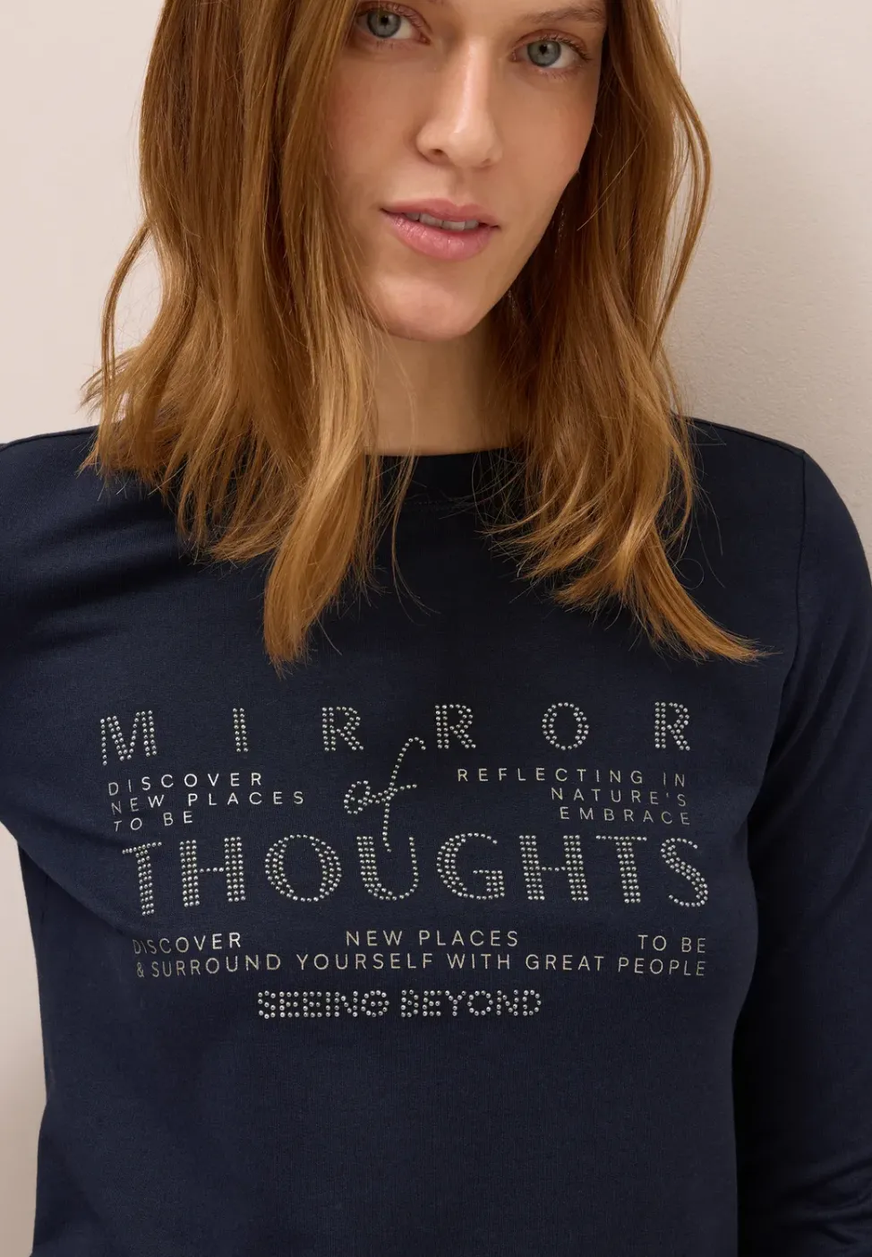 Softes Shirt mit Wording