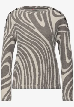 Softes Strick-Look Shirt