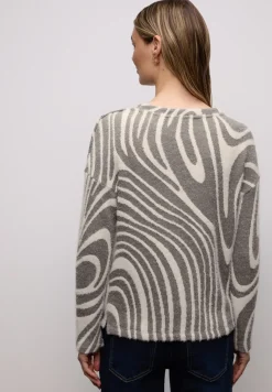 Softes Strick-Look Shirt
