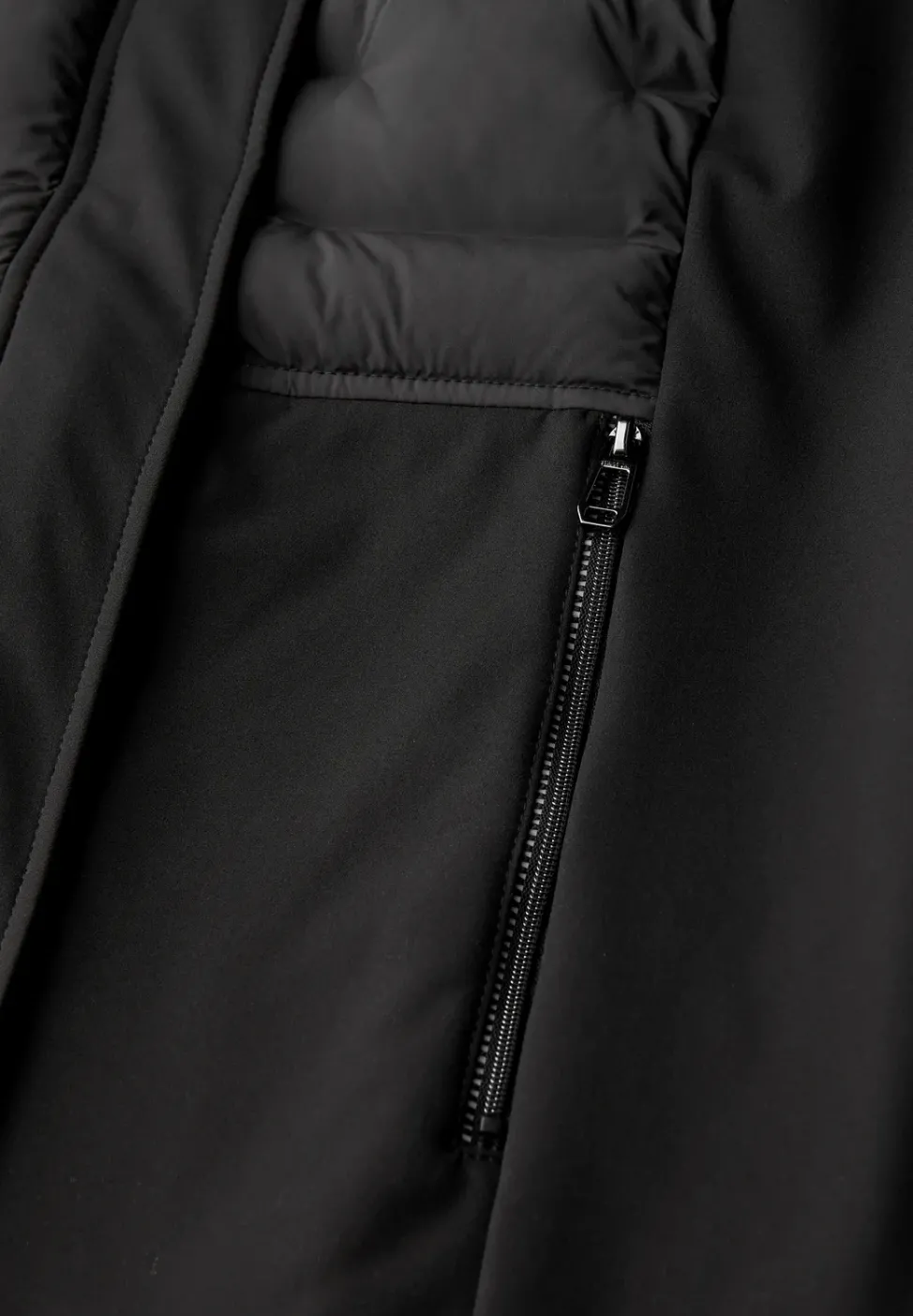 Softshelljacke mit Details