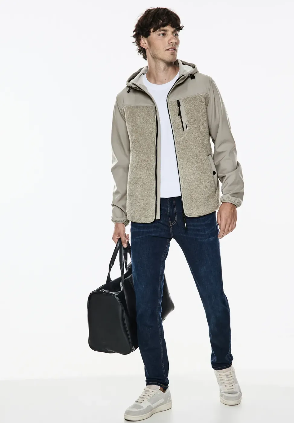 Softshelljacke Teddydetails