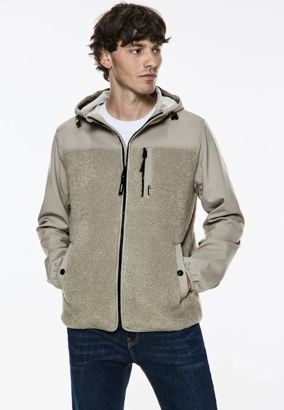 Softshelljacke Teddydetails