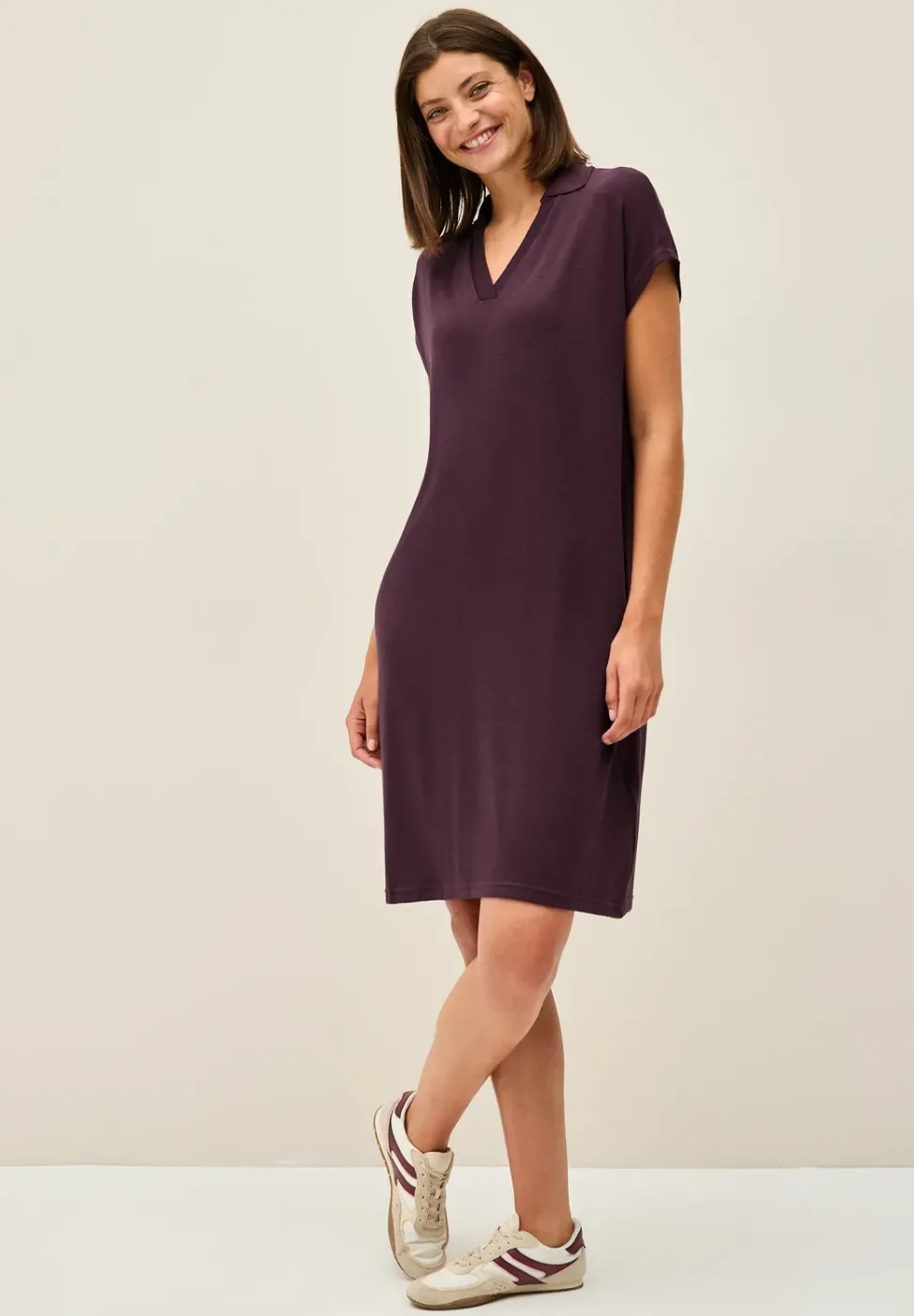 Sommerliches Strick-Kleid