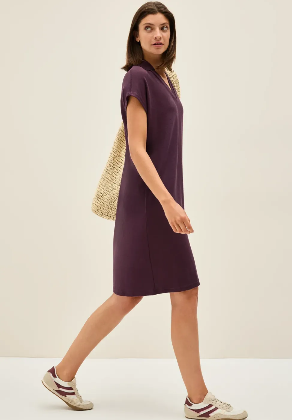 Sommerliches Strick-Kleid