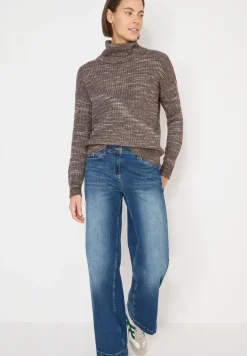 Space Dye Rollkragenpullover