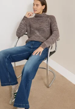 Space Dye Rollkragenpullover