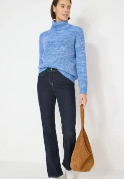 Space Dye Rollkragenpullover