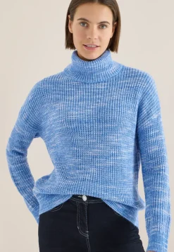 Space Dye Rollkragenpullover