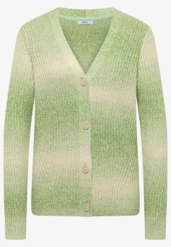 Space Dye V-Neck Cardigan