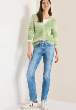 Space Dye V-Neck Cardigan