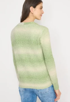 Space Dye V-Neck Cardigan