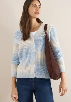 Space Dye V-Neck Cardigan