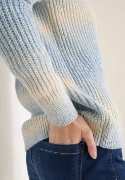 Space Dye V-Neck Cardigan