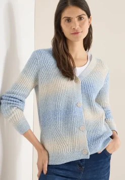 Space Dye V-Neck Cardigan