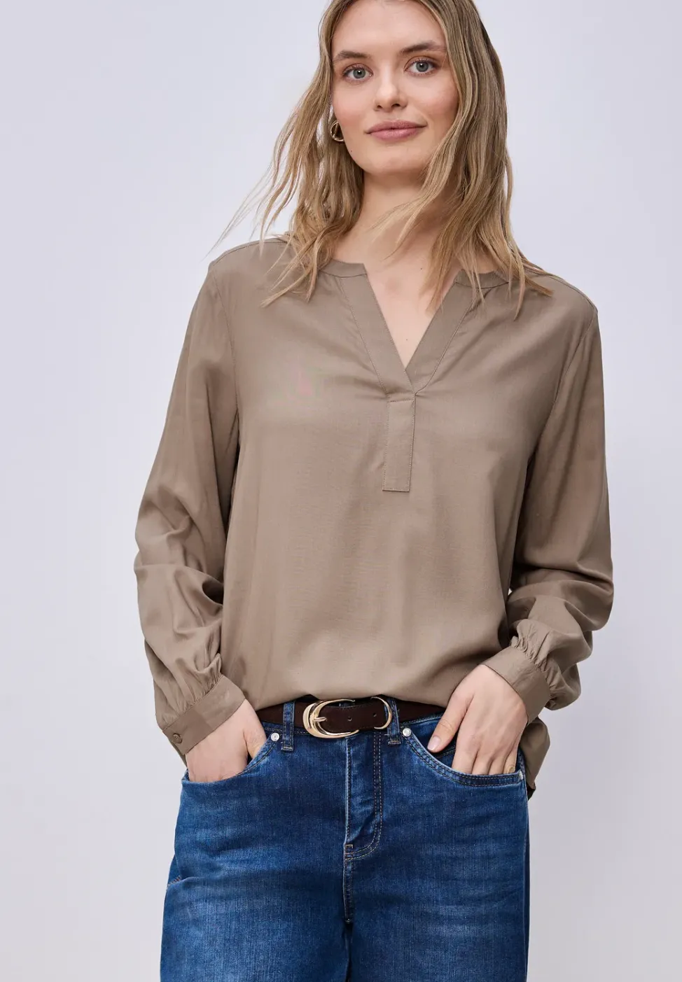 Split Neck Tunika