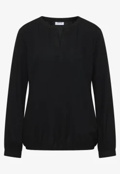 Split Neck Bluse