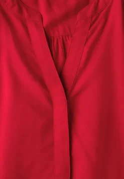 Split Neck Blusentop