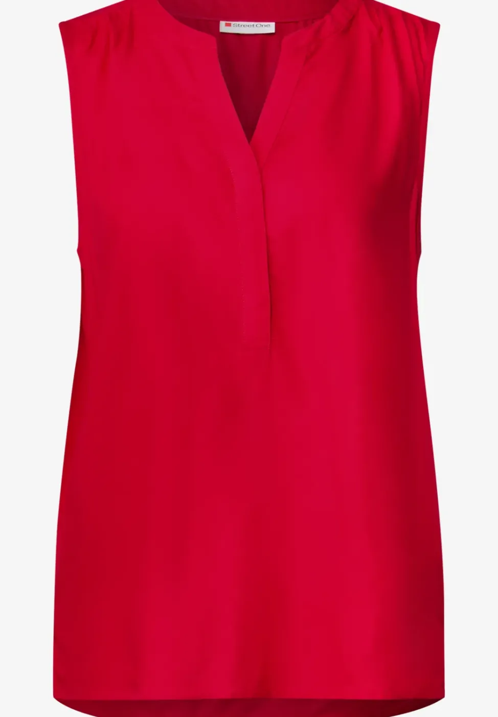 Split Neck Blusentop