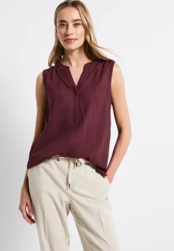 Split Neck Blusentop