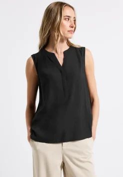 Split Neck Blusentop