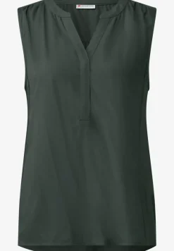 Split Neck Blusentop