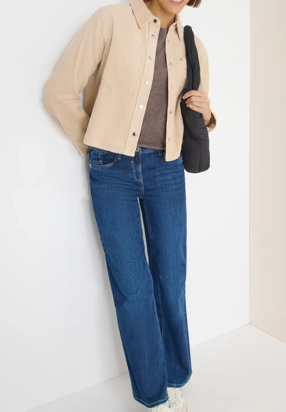 Sportive Cord-Jacke