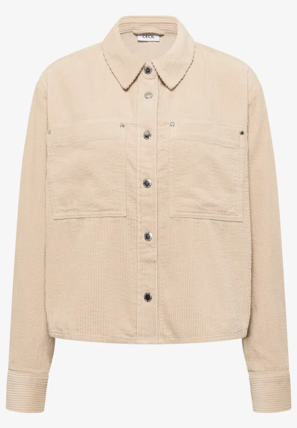 Sportive Cord-Jacke