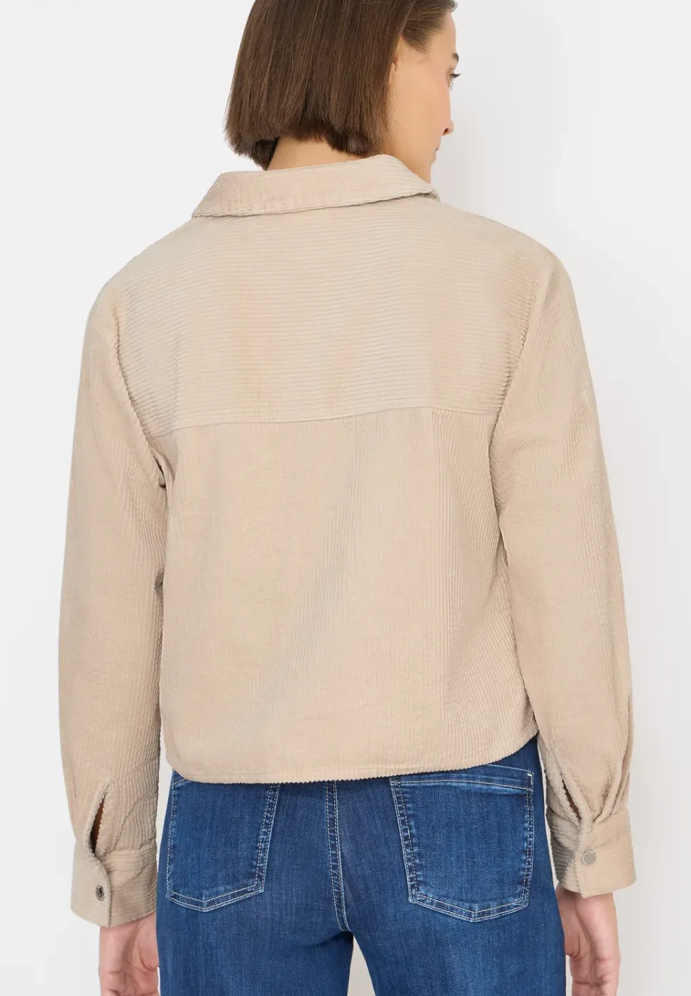 Sportive Cord-Jacke