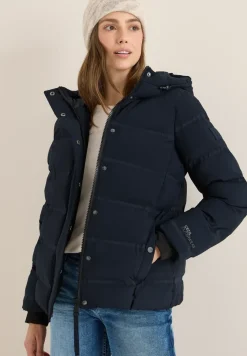 Sportive Jacke mit Kapuze