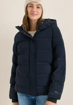 Sportive Jacke mit Kapuze