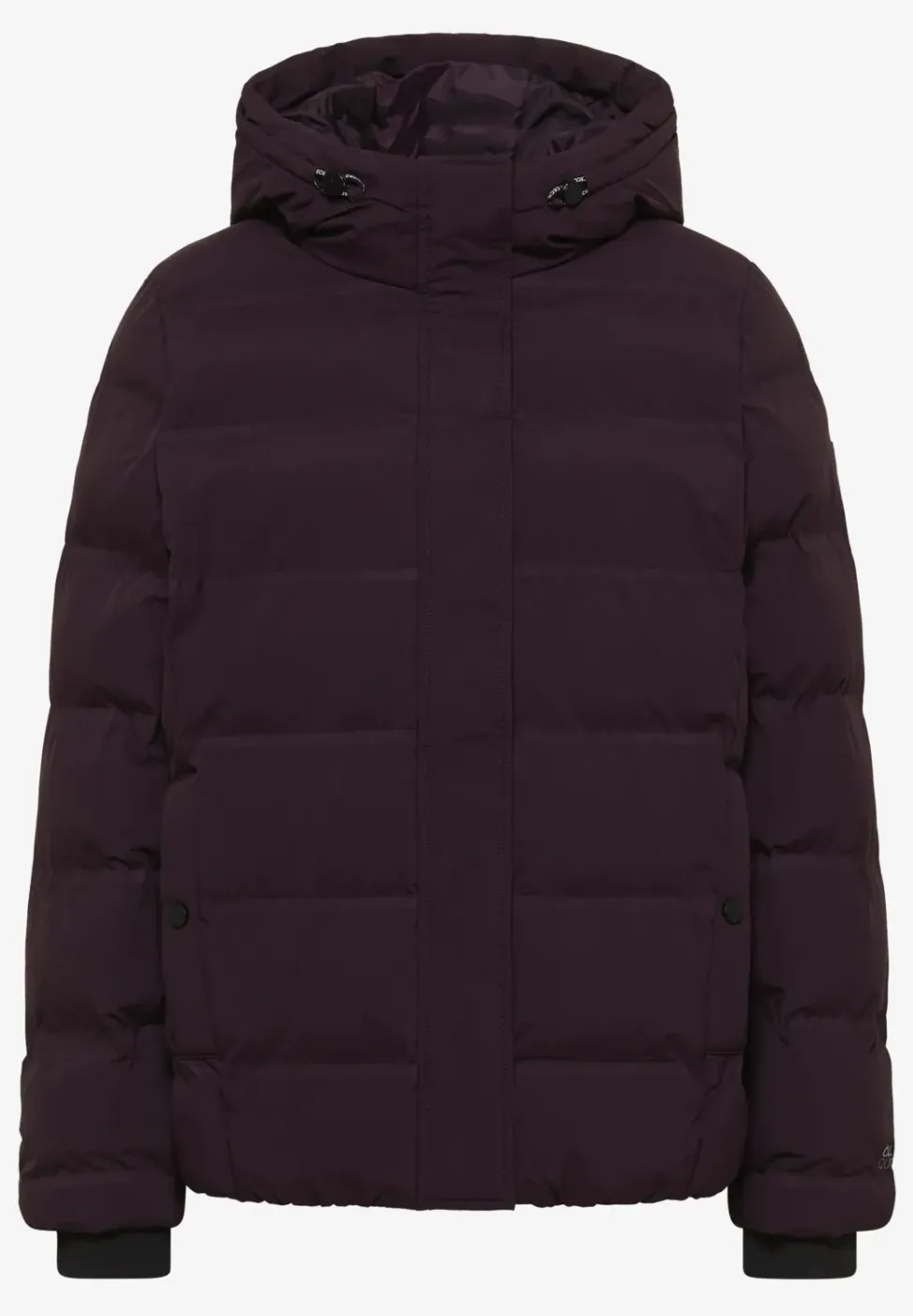 Sportive Jacke mit Kapuze