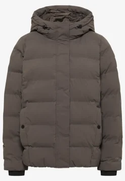 Sportive Jacke mit Kapuze